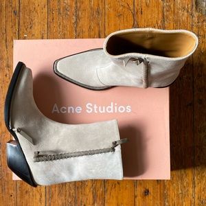 Acne Studios Western Suede Boots